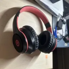 ワイヤレスヘッドホン ブラック/ピンク