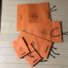 HERMES エルメス ショッパー 紙袋　①5枚セット