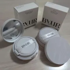 BYRUR クッションファンデーション　ルースフェイスパウダー 2個セット