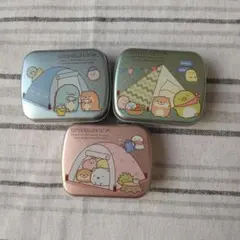 すみっコぐらし ミニ缶ケース 3種セット