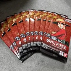 ワンピースカード　受け継がれる意志　未開封　10パック
