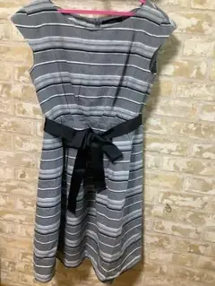 InterPlanet ワンピース ひざ丈 ノースリーブ　 M