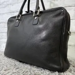 DELL'GA / デルガ 2WAY ボストンバッグ Dellga シボ革 DELL'GA / デルガ 2WAY ボストンバッグ Dellga シボ革