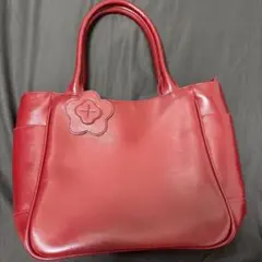 MARY QUANT マリークワント ハンドバッグ　トートバッグ　赤　美品
