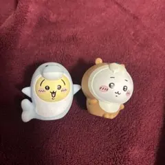 ちいかわ水族館ミニソフビフィギュアコレクション コツメカワウソなちいかわ うさぎ