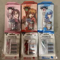 Schick HYDRO 5 エヴァンゲリオンデザイン アスカ　レイ　マリ