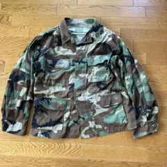 米軍 実物 USA製 BDU ウッドランド 後期 M-S 美品 90s