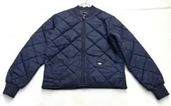 美品　未使用品　Dickies キルティングジャケット　ネイビー　L　メンズ