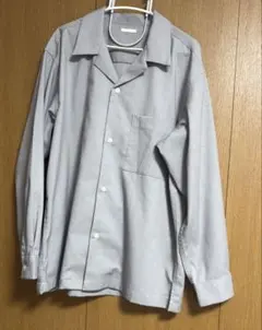 GU メンズ カラーシャツ 長袖シャツ Lサイズ