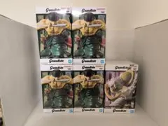 Grandista ワンピース ゾロ・ルフィ フィギュア 5体セット