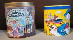 ディズニーランド　チョコレートクランチ　缶　２缶セット