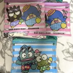 スシロー はぴだんぶいコラボ ポーチ 3点セット
