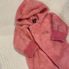 THE NORTH FACE フリースロンパース ピンク