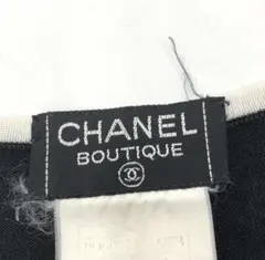 シャネル CHANEL 半袖 Tシャツ ブラック 黒 サイズ42 コットンのサムネイル