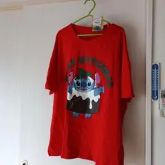 Disney Stitch Christmas T-Shirt サイズ20