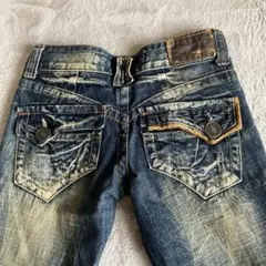 LOLITA JEANS ブーツカットデニム インディゴブルー　サイズ24