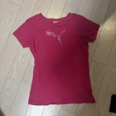 Puma ピンク 半袖Tシャツ