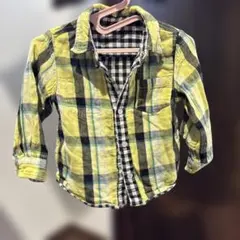 moujonjon 長袖シャツ リバーシブル　90サイズ