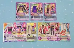 アイカツ 音城セイラ ロッキンパイソン キャンペーンレア 紫吹蘭 レア