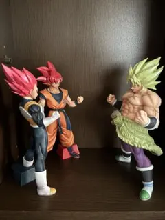 映画ドラゴンボール超　超刻武勇伝　ブロリー　超サイヤ人ゴット悟空　ベジータ