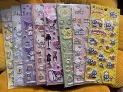 海外正規品　サンリオ　ぷっくりシール