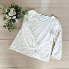 anysis レースブラウス