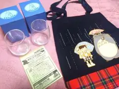 エ*歳様 となりのトトロ　あの服　トートバック　限定　ノリタケ　グラスセット　ポ