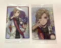 ツイステ　ウエハース4 ヴィル 通常1枚＋箔押し1枚