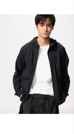 【未使用に近い】ドライEX UVカット フルジップパーカー XL【UNIQLO】
