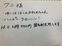 クニ様ご専用　2冊500円