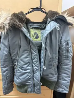 ヒステリックグラマー N-2B フライトジャケット プリマロフト カーキ