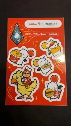 【北米限定】Jollibee x FF14 コラボステッカーのサムネイル