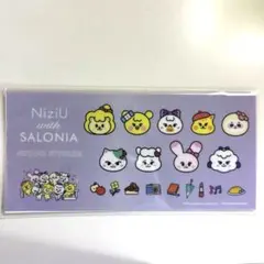 NiziU with SALONIA ステッカー　シール