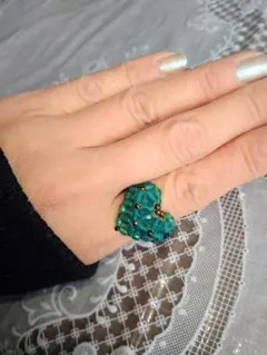 ビーズリング リング