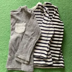 ユニクロ ベビー ロンT 90 3枚セット