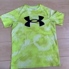 UNDER ARMOUR Tシャツ YLGサイズ ネオングリーン