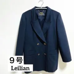 レリアン レディース コート カシミヤ ネイビー Leilian【匿名配送】