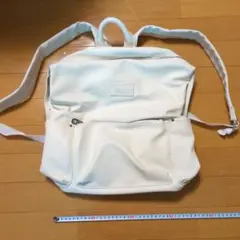 レディース　リュック　合皮　アイボリーのサムネイル