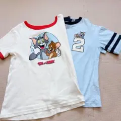 H&M トムとジェリーTシャツ　120