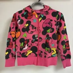 値下げ中　　Disney Resort ミッキー ミニー パーカー 140