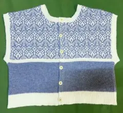 Samansa Mos2 サマンサモスモス　前後着　ベスト