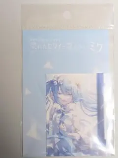 プロセカ 劇場版メインビジュアル第2弾 ステッカー 窓ミク バツミク初音ミク新品