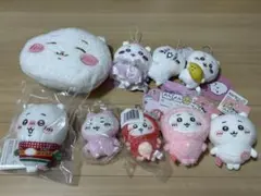 【8/23まで】ちいかわ ぬいぐるみ マスコット 9点セットのサムネイル
