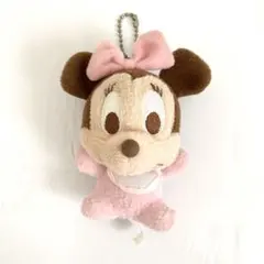ベビーミニー　マスコット　ぬいぐるみ　キーホルダー　ディズニー