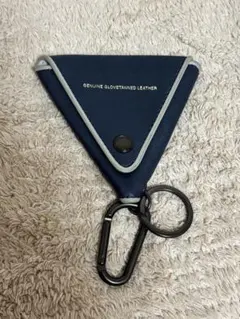 COACH レザー 本革 コインケース キーホルダー トライアングル