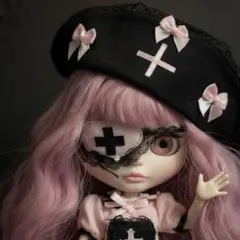 カスタムアイシードール ゴシック・ロリータスタイル　アウトフィット付き