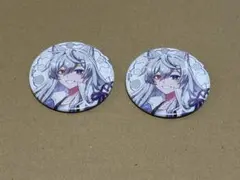 4個セット カラフルピーチどぬく 缶バッジ ファンミ からぴち