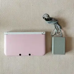 NINTENDO 3DS LL ピンク 本体とACアダプター