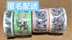 ヒグチユウコ Yuko Higuchi ホルベイン マスキングテープ 4種セットのサムネイル