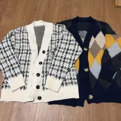 長袖カーディガン 2点セット